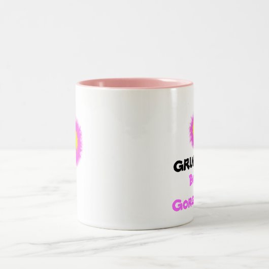 GRUMPY, aber wunderbar Zweifarbige Tasse (Mittel)
