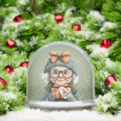 Grumpy Aging Female Friend Snow Globe Schneekugeln (Weihnachten)