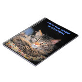 Grumpy Angel stellt den Stuten ins Studium Notizblock (Linke Seite)