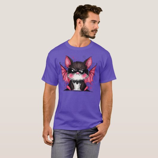 Grumpy Bat T-Shirt (Vorne ganz)