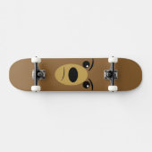 Grumpy Bear Face Skateboard (Horizontal)