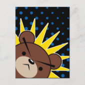 Grumpy Bear Roar Postkarte (Vorderseite)