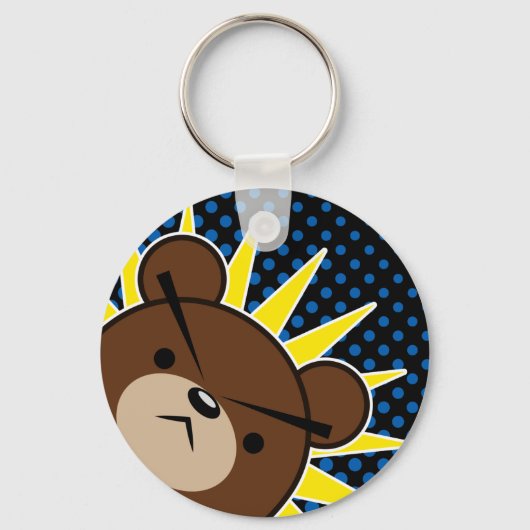 Grumpy Bear Roar Schlüsselanhänger (Vorderseite)