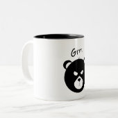 Grumpy Bear Tasse (Vorderseite Links)