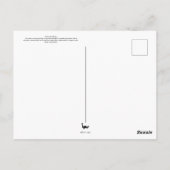 Grumpy Bird Postcard Postkarte (Rückseite)