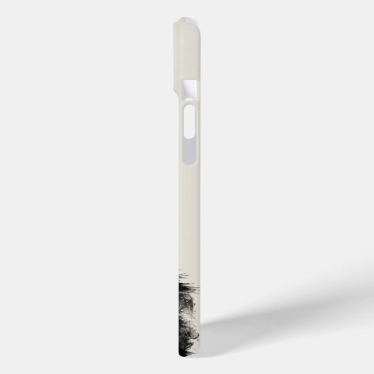 Grumpy Black Case-Mate iPhone Hülle (Rückseite / Links)