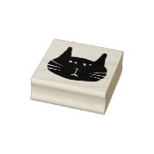 Grumpy black cat stamp gummistempel (Stempel)