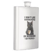 Grumpy Black Flachmann (Rechts)