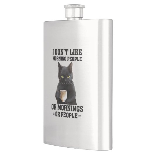 Grumpy Black Flachmann (Links)