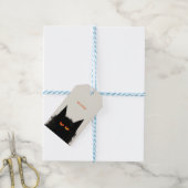 Grumpy Black Geschenkanhänger (Mit Garn)