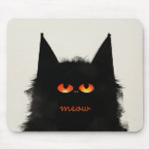 Grumpy Black Mousepad (Vorne)