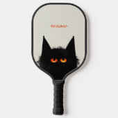 Grumpy Black Pickleball Schläger (Rückseite)