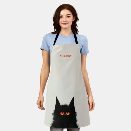 Grumpy Black Schürze (Getragen)