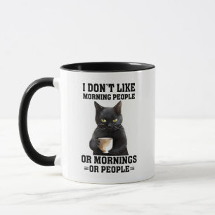 Grumpy Black Tasse
