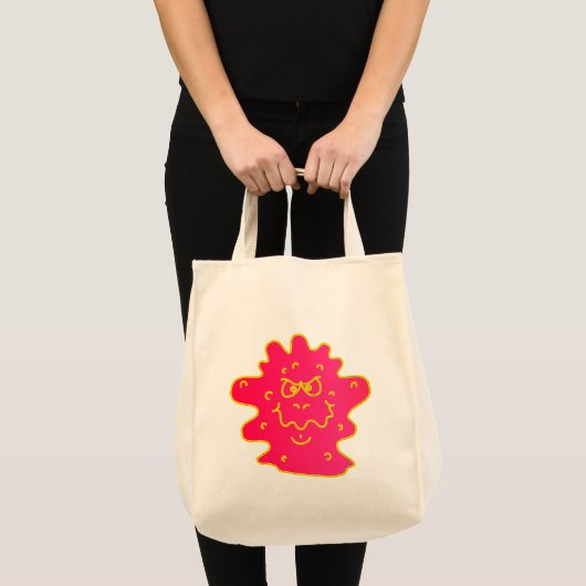 Grumpy Blobster. Tragetasche (Vorderseite (Produkt))