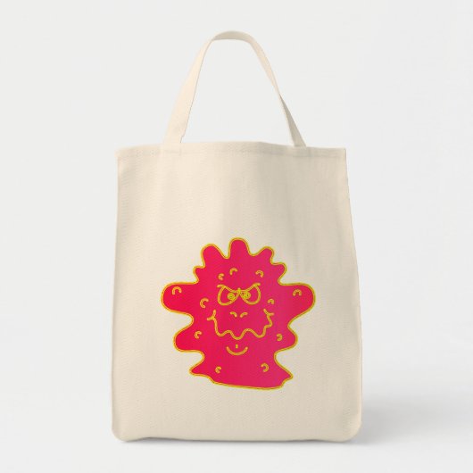 Grumpy Blobster. Tragetasche (Vorne)