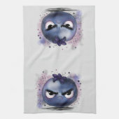Grumpy Blueberry Geschirrtuch (Vertikal)