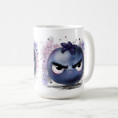 Grumpy Blueberry Kaffeetasse (VorderseiteRechts)