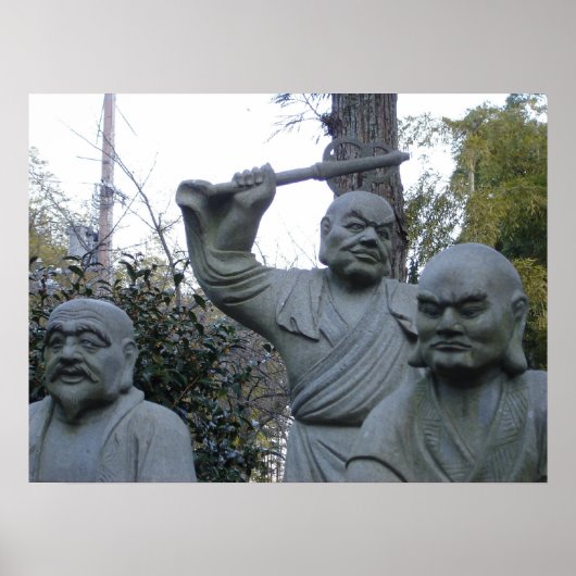 Grumpy Buddha Poster (Vorne)