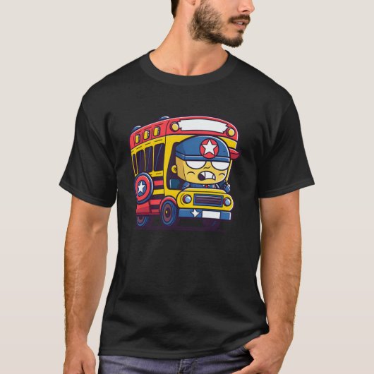 Grumpy Busdriver T-Shirt (Vorderseite)