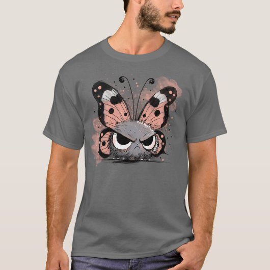 Grumpy Butterfly T-Shirt (Vorderseite)