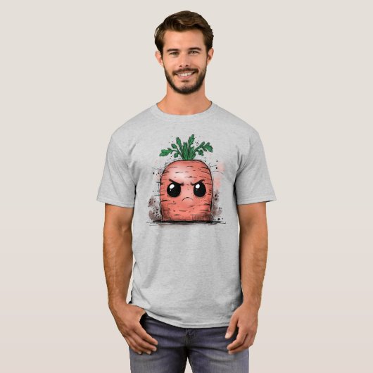 Grumpy Carrot T-Shirt (Vorne ganz)