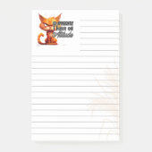 Grumpy Cat-Attitüde-linierte 3M Post-it® Notizen (Vorderseite)
