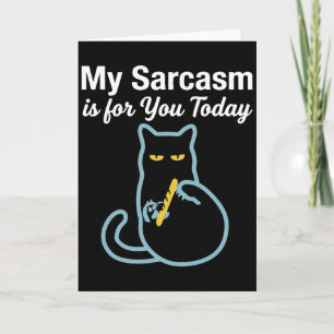 Grumpy Cat Attitüde – Still Urteilend Lustige Katz Karte