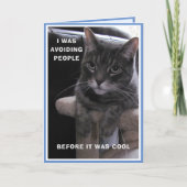 Grumpy Cat Birthday Card Karte (Vorderseite)