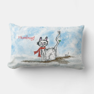 Grumpy Cat Christmas Kissen