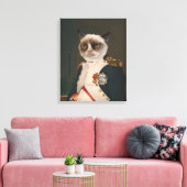 Grumpy Cat Classic Malerei Leinwanddruck (Insitu (Wohnzimmer))