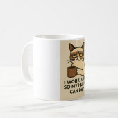 Grumpy Cat Coffee Tasse (Vorderseite Links)