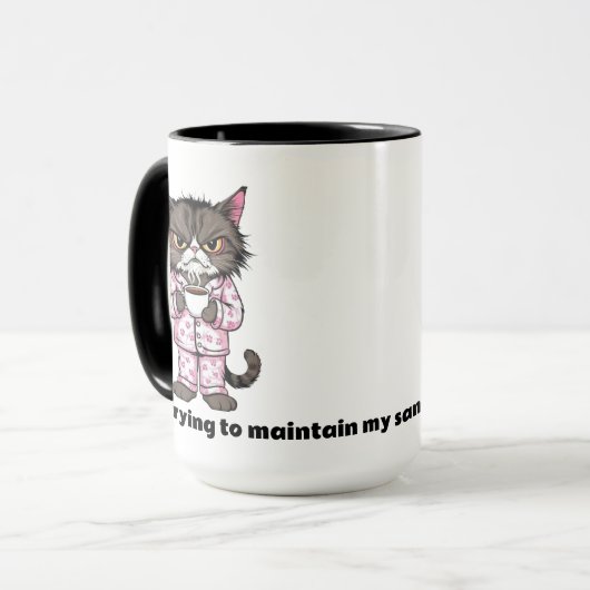 Grumpy Cat Coffee Tasse (Vorderseite Links)