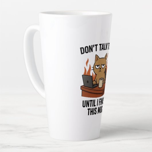 Grumpy Cat Coffee Tasse (Linke Ecke)