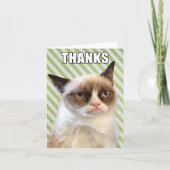 Grumpy Cat™ Danke-Karte Dankeskarte (Vorderseite)