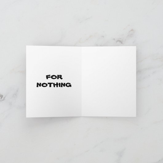 Grumpy Cat™ Danke-Karte Dankeskarte (Innenseite)