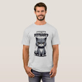 Grumpy Cat Do Not Disturb Disturbed Humor Shirt (Vorne ganz)