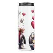 Grumpy Cat Driving Liebe Machine Thermosbecher (Rückseite)