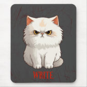 Grumpy Cat-Ermutigung Mousepad (Vorne)