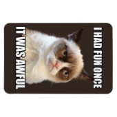 Grumpy Cat Flexible Magnet (Horizontal)