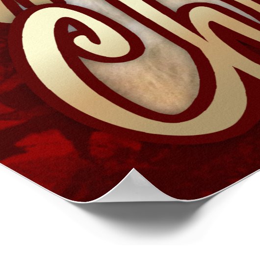 Grumpy Cat Frohe Weihnachten Poster (Ecke)