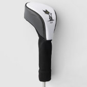 GRUMPY CAT - Funny Meh Cat - Crazy Cat Lady Gift Golf Headcover (angewinkelt)