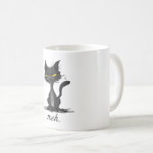 GRUMPY CAT - Funny Meh Cat - Crazy Cat Lady Gift Kaffeetasse (VorderseiteRechts)