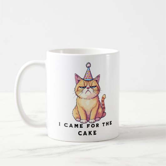 Grumpy Cat Geburtstag Kaffeetasse (Links)