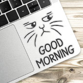 Grumpy Cat "Good Morning" Aufkleber