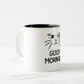 Grumpy Cat Good Morning Tasse (Vorderseite Links)