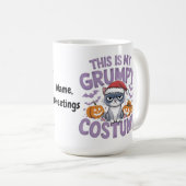 Grumpy Cat Halloween Costume Funny Holiday Animal Kaffeetasse (VorderseiteRechts)