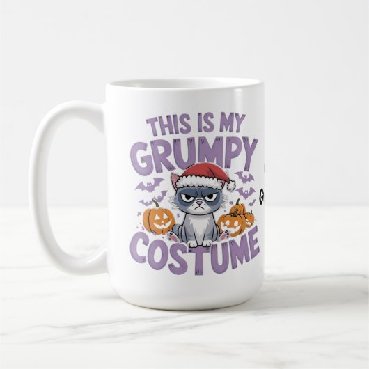 Grumpy Cat Halloween Costume Funny Holiday Animal Kaffeetasse (Links)