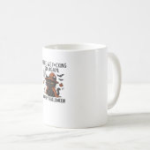 Grumpy Cat Halloween Klassiker T-Shirt Kaffeetasse (VorderseiteRechts)