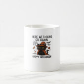 Grumpy Cat Halloween Klassiker T-Shirt Kaffeetasse (Mittel)